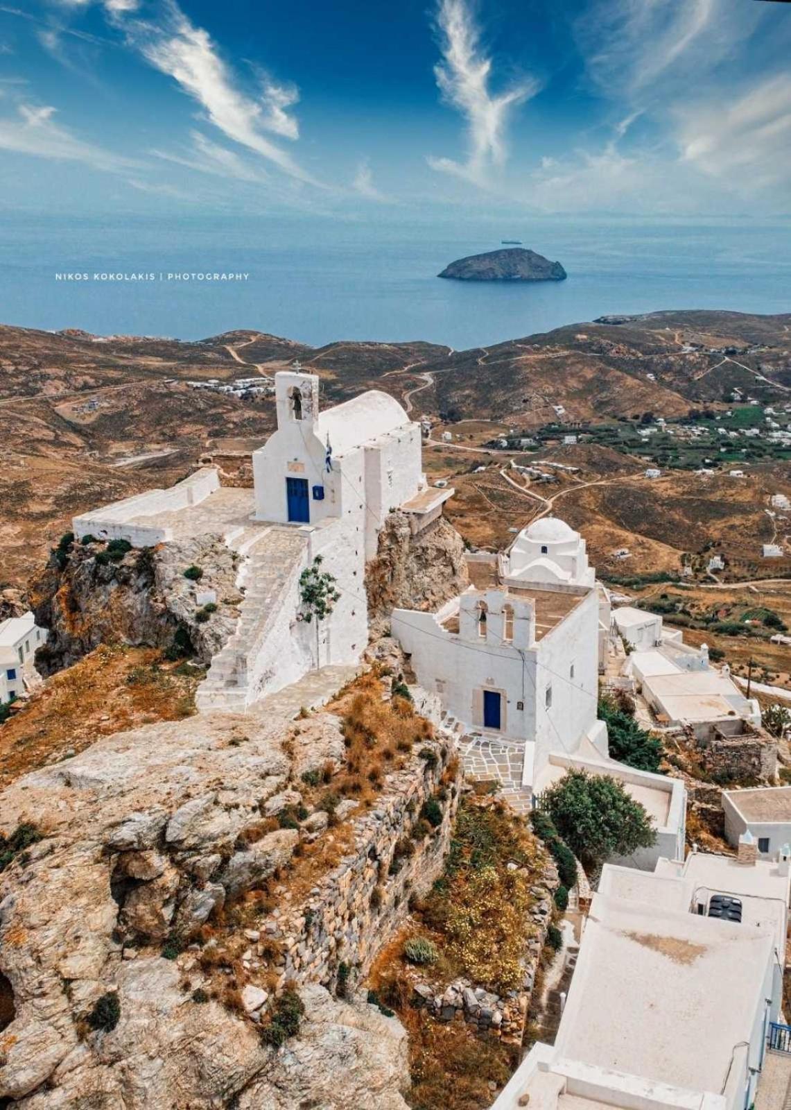 Eleios Hotel Serifos Λιβάδι Εξωτερικό φωτογραφία